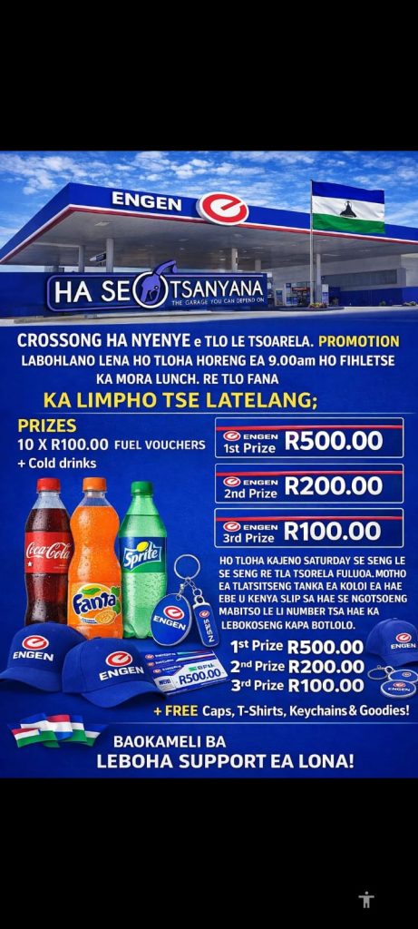 Ha Seotsanyana fuel promotions at Engen Ha Nyenye